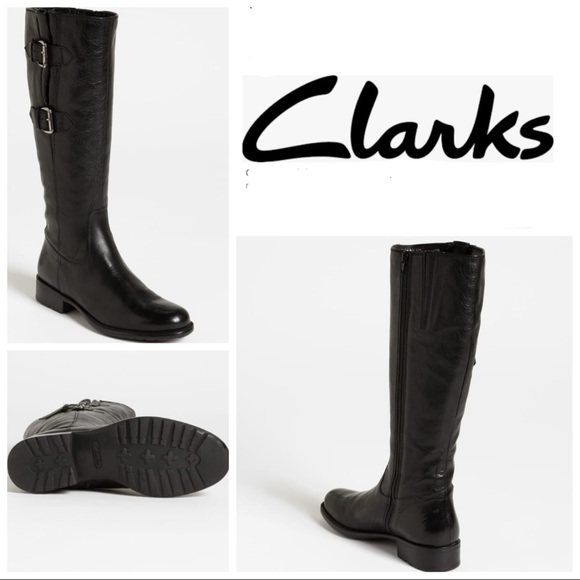 clarks narrow calf boots